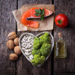 Cholesterol diet, healthy food for heart